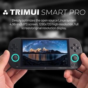 Smart Pro Handheld Console - Black and Blue